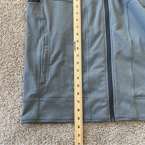 LULULEMON Mens XL Full Zip Stretch Vented Track Jacket Gray - Picture 9 of 9
